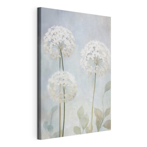 Mazzo di fiori bianchi Stampa su tela Mazzo di fiori bianchi
