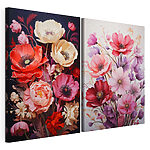 Stampa su tela modulare Collage di fiori
