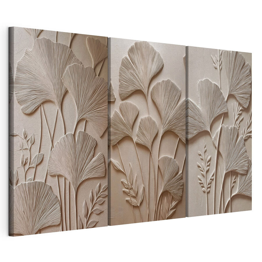 Quadro multipannello Elegante motivo floreale dai toni tenui (COD: m30231) Quadro multipannello Elegante motivo floreale dai toni tenui (COD: m30231)