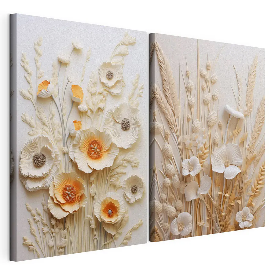 Quadro multipannello Calore delle spighe (COD: m30324)